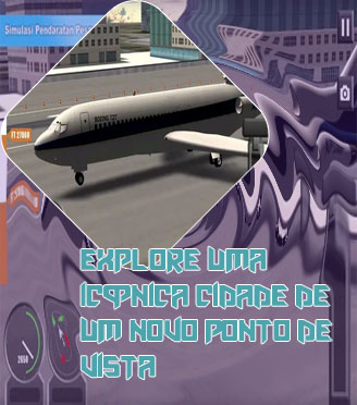 Jogo de avião de voo da cidade